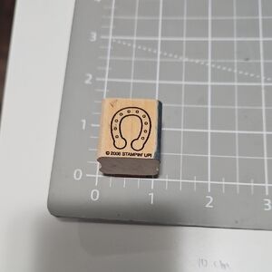 Little Horseshoe Rubber stamp